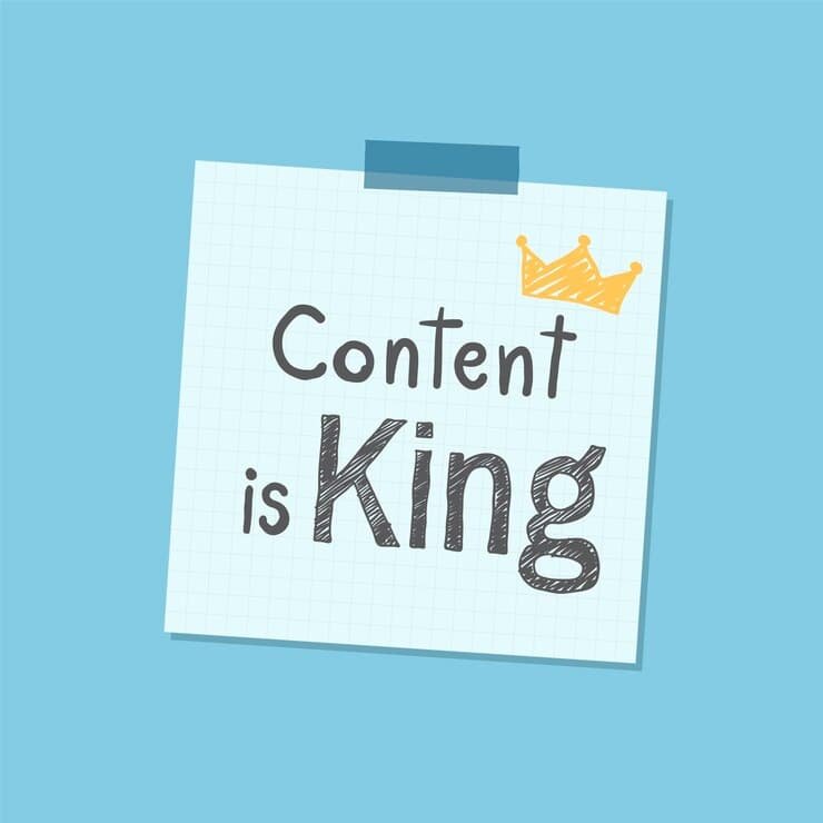 content is  king